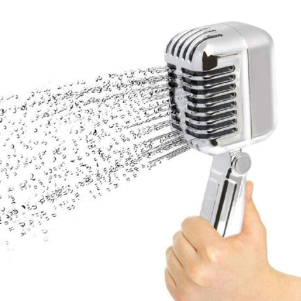 Microphone-Shaped Shower Experience | Eco-Friendly | Easy Installation | High-Pressure Rainfall | Durable and Fun | Perfect for Singing in the Shower