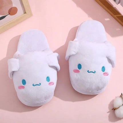 Kawaii Bunny Slippers | Moveable Ear Design | Memory Foam Comfort | Non-Slip Sole | Cozy Loungewear
