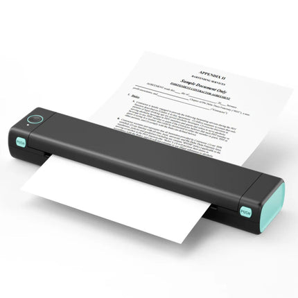 Compact Wireless Thermal Printer | Ink-Free | Bluetooth Connectivity | Portable Travel Design | Quick and Seamless High-Quality Printing from Phone or Laptop | Perfect for Documents, Photos, Labels