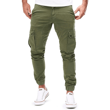 Armoire Melbourne | Mens Versatile Cargo Trousers | Double Pocket | Durable Fabric | Comfortable Tailored Fit | Stylish Casual Wear | Wrinkle-Resistant | Machine Washable | Sizes M to XXXL | High Quality Material