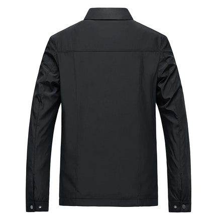 Men's Lightweight Breathable Casual Jacket | Relaxed Fit | Streamlined Design | Versatile Style for Warm Seasons | Ideal for Casual and Semi-Formal Occasions