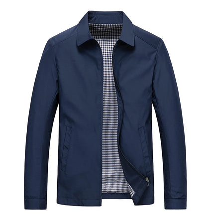 Men's Lightweight Breathable Casual Jacket | Relaxed Fit | Streamlined Design | Versatile Style for Warm Seasons | Ideal for Casual and Semi-Formal Occasions