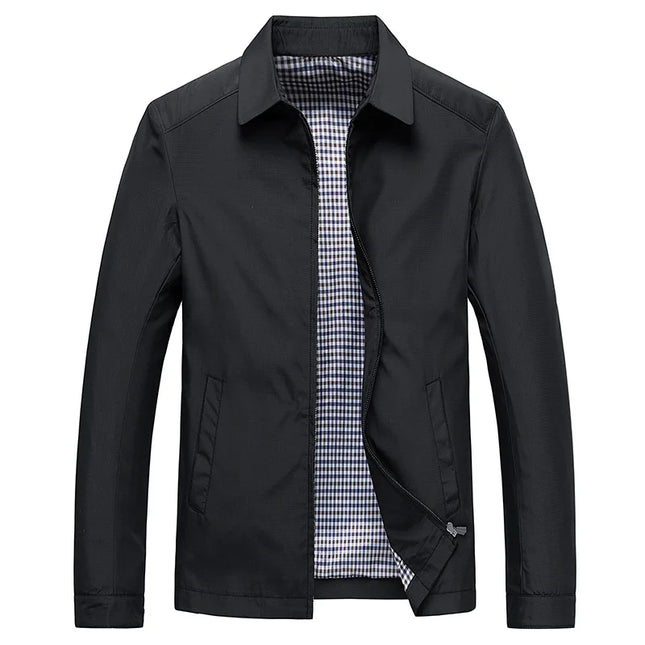 Men's Lightweight Breathable Casual Jacket | Relaxed Fit | Streamlined Design | Versatile Style for Warm Seasons | Ideal for Casual and Semi-Formal Occasions