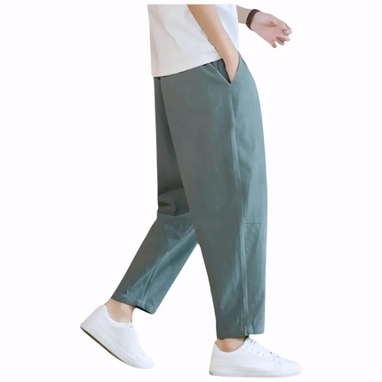Men's Relaxed Fit Trousers | Modern Silhouette | Versatile Styling | Casual Sophistication | Practical Pockets | Street-Inspired Charm