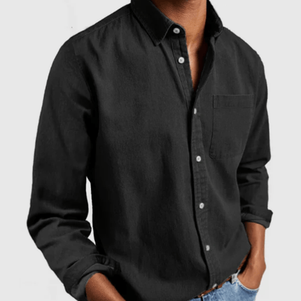 Armoire Melbourne Men's Slim Fit Shirt | Breathable Cotton | Versatile for Casual & Formal Occasions | Durable & Easy Care