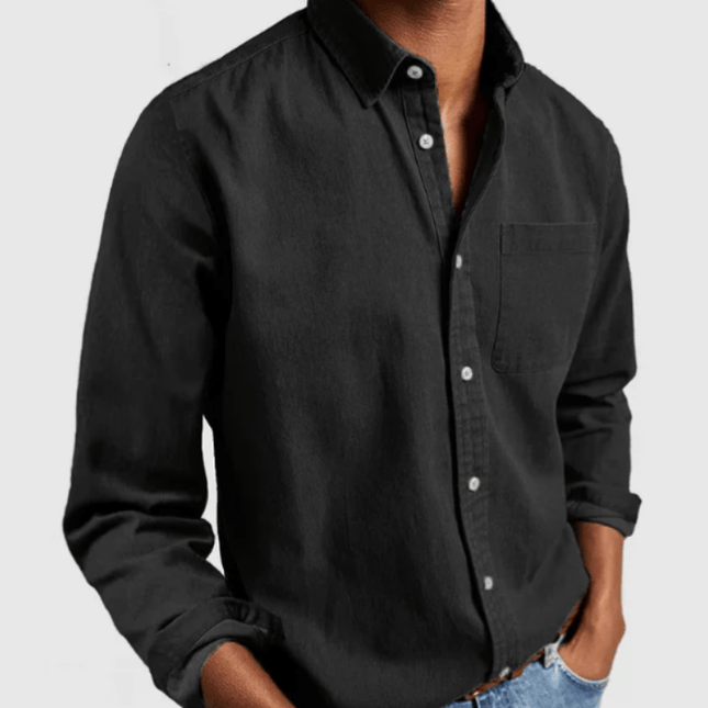 Armoire Melbourne Men's Slim Fit Shirt | Breathable Cotton | Versatile for Casual & Formal Occasions | Durable & Easy Care