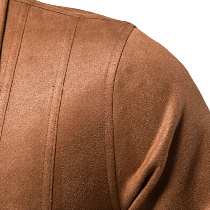 Men's Autumn Suede Jacket | High-Quality Material | Classic Fit | Versatile Colors | Functional Design | Zip-Up Front | Tailored Collar | Adjustable Waist | Multiple Pockets | Luxurious Feel | Sizes Available