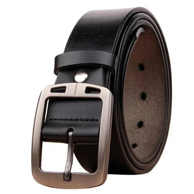 Armoire Melbourne | Men's Classic Style Belt | Genuine Cowhide Leather | Adjustable Fit | Vintage-Inspired | Versatile Wardrobe Accessory | Casual or Formal Wear