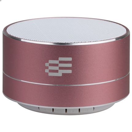 Metal Pulse Bluetooth Speaker | Portable 3W Sound System | Built-in Mic | TF Card & U Disk Support | Rechargeable Battery | 6 Hour Playtime | Micro USB Charging | Compatible with Smartphones | Metal Design