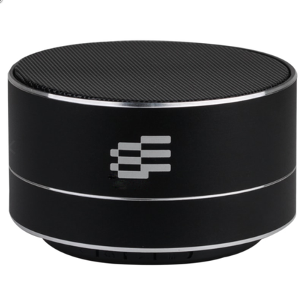 Metal Pulse Bluetooth Speaker | Portable 3W Sound System | Built-in Mic | TF Card & U Disk Support | Rechargeable Battery | 6 Hour Playtime | Micro USB Charging | Compatible with Smartphones | Metal Design