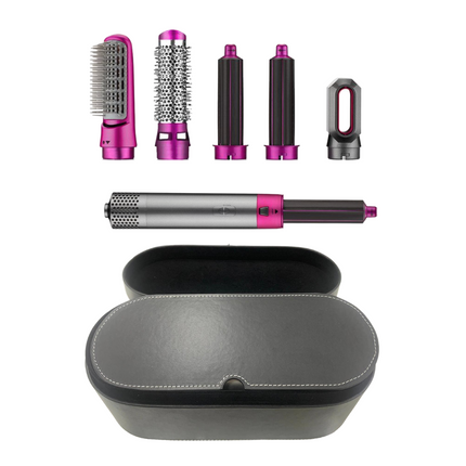5-in-1 Versatile Hair Styler | Brush | Air Rollers | Blow Dryer Attachment | Multi-Styling for All Hair Types | Travel-Friendly Design | Advanced Heat Control | Protects Against Damage