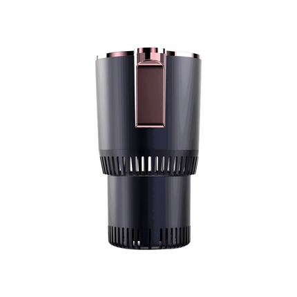 2-in-1 Smart Car Cup Holder | Portable Beverage Warmer Cooler | Digital Display | Vehicle Accessory | DC 12V Power Supply | ABS & Eco-Friendly Aluminum | Fits Standard Size | Perfect for Road Trips & Commutes