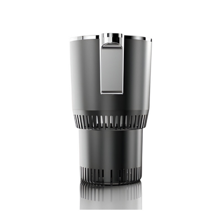 2-in-1 Smart Car Cup Holder | Portable Beverage Warmer Cooler | Digital Display | Vehicle Accessory | DC 12V Power Supply | ABS & Eco-Friendly Aluminum | Fits Standard Size | Perfect for Road Trips & Commutes