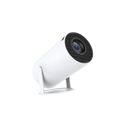 Mini HD Projector | WiFi6 & Bluetooth 5.0 | 720p Resolution | 4K Video Decoding | Built-in Streaming Apps | 130" Display | Auto-Focus & Keystone | HDMI, USB, MicroSD | Portable Design | Long-lasting Bulb