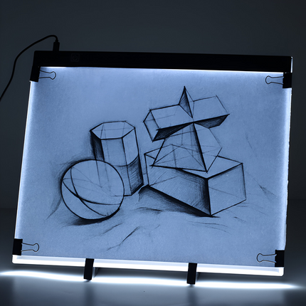 A3 A4 A5 Size LED Tracing Light Box | Portable USB-Powered Drawing Board | Dimmable Brightness Levels | Eye-Friendly Flicker-Free LED | Versatile for Art, Tattoo, Quilting, and Design Projects