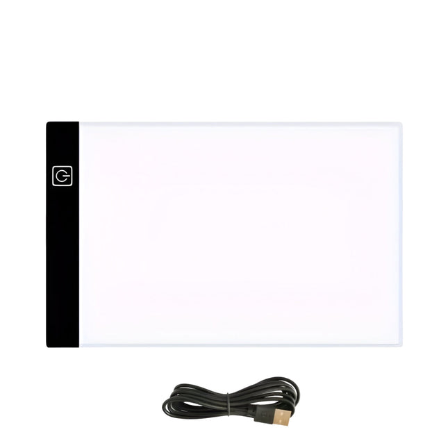 A3 A4 A5 Size LED Tracing Light Box | Portable USB-Powered Drawing Board | Dimmable Brightness Levels | Eye-Friendly Flicker-Free LED | Versatile for Art, Tattoo, Quilting, and Design Projects