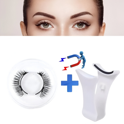 Magnetic Eyelash Set | Effortless Application | Glue-Free | Hypoallergenic | Lightweight and Comfortable | Suitable for Sensitive Eyes | Quick Volume and Length | Secure All-Day Wear | Gentle Eye Makeup Solution