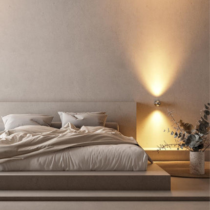 PONTOS Modern Wall Light | Durable LED Fixture | Energy Efficient | Ideal for Living Spaces | Easy Installation | Versatile Design