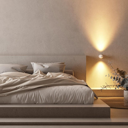PONTOS Modern Wall Light | Durable LED Fixture | Energy Efficient | Ideal for Living Spaces | Easy Installation | Versatile Design