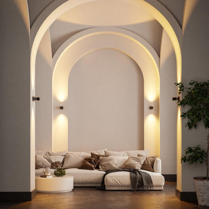 PONTOS Modern Wall Light | Durable LED Fixture | Energy Efficient | Ideal for Living Spaces | Easy Installation | Versatile Design