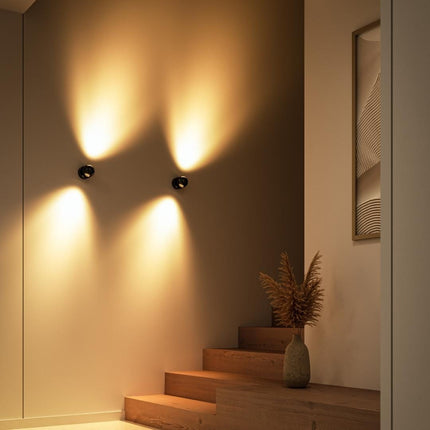 PONTOS Modern Wall Light | Durable LED Fixture | Energy Efficient | Ideal for Living Spaces | Easy Installation | Versatile Design