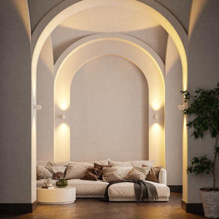 PONTOS Modern Wall Light | Durable LED Fixture | Energy Efficient | Ideal for Living Spaces | Easy Installation | Versatile Design