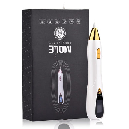 Deluxe Skin Tags & Freckle Remover Device | Nano Needle Technology | Remove Moles & Blemishes Effortlessly | 9 Adjustable Levels | Safe & Easy At-Home Use | USB Rechargeable | Includes Needles & Charger