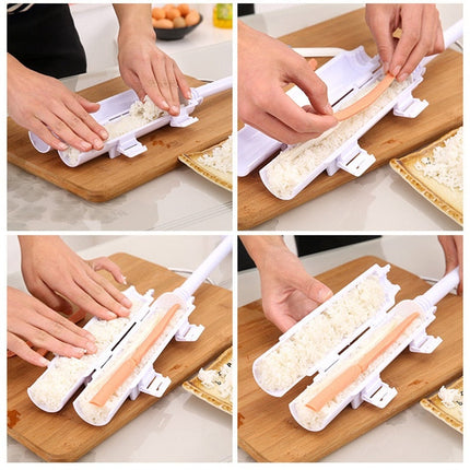 Sushi Roll Making Kit | Includes Bamboo Mat and Easy-Clean Sushi Tube | Perfectly Formed California Rolls Every Time
