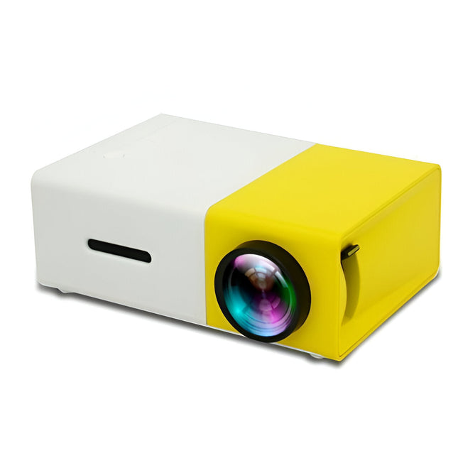 Ultra HD Mini Projector | Portable & Compact Design | 1080P Full HD Support | Projects Up to 170 Inches | Multiple Interfaces: HDMI, USB, Audio | Easy Setup | Ideal for Movies, Video Games, Outdoor Use