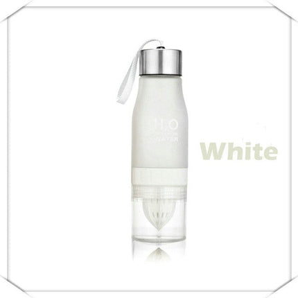 Portable Leak-Proof Frosted Plastic Water Infuser Bottle | 650ml Capacity | Easy Clean | Perfect for Fruit Infusions
