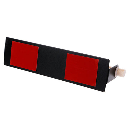 Adhesive Paper Towel Holder | Iron & Wood Design | Detachable Rod | Rust-Resistant | Easy Installation | For Kitchen, Bathroom, Laundry | Mounts on Smooth Surfaces | Size 25.5 x 6 x 6cm
