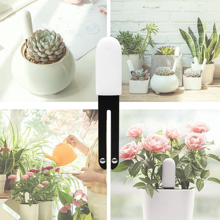 Smart Plant Water Meter | Health Sensor | Waterproof | Light & Temperature Detection | Bluetooth App Connection | Cloud Plant Database | Indicator Light | CR2032 Battery Included