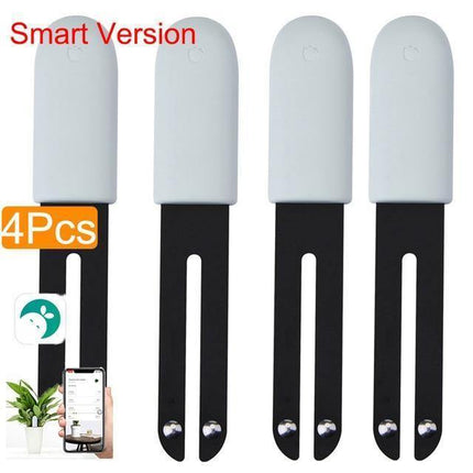 Smart Plant Water Meter | Health Sensor | Waterproof | Light & Temperature Detection | Bluetooth App Connection | Cloud Plant Database | Indicator Light | CR2032 Battery Included