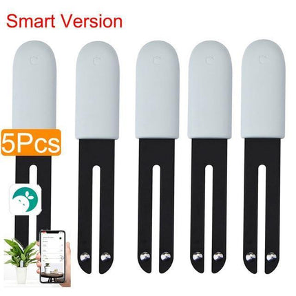 Smart Plant Water Meter | Health Sensor | Waterproof | Light & Temperature Detection | Bluetooth App Connection | Cloud Plant Database | Indicator Light | CR2032 Battery Included