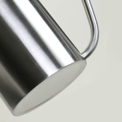 Bia Stainless Steel Watering Can | 1.5-Liter Capacity | 3 Finishes | 10" W x 8" H | Modern Plant Care Accessory