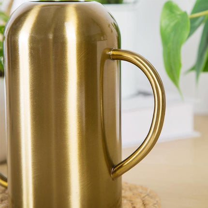 Bia Stainless Steel Watering Can | 1.5-Liter Capacity | 3 Finishes | 10" W x 8" H | Modern Plant Care Accessory