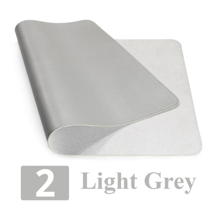 Non-Slip Polyurethane Leather Desk Mat | Available in 3 Sizes | 7 Pastel Colors | Smooth Surface for Enhanced Mouse Movement | Optional Mouse Pad Purchase | Includes Travel Strap for Easy Storage