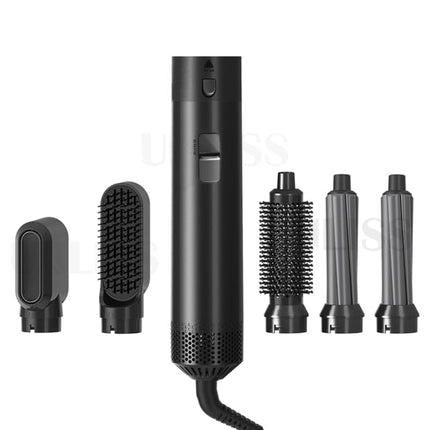 5-in-1 Versatile Hair Styler | Brush | Air Rollers | Blow Dryer Attachment | Multi-Styling for All Hair Types | Travel-Friendly Design | Advanced Heat Control | Protects Against Damage