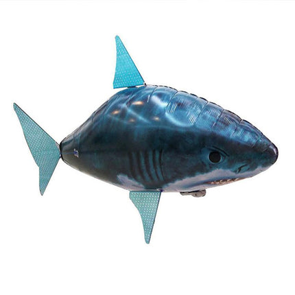 Remote Controlled Flying Shark Toy | Indoor RC Air Fish | Realistic Movement | Ages 8+ | Plastic Material | 3 AA Battery Powered | Includes Remote Control