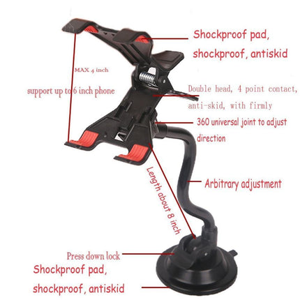 Smart Guitar Stand | Universal Phone Holder | Suitable for Devices Under 6 Inches | Easy Detach | Compatible with Electric, Acoustic, Classical Guitars | Play Music Anytime Anywhere