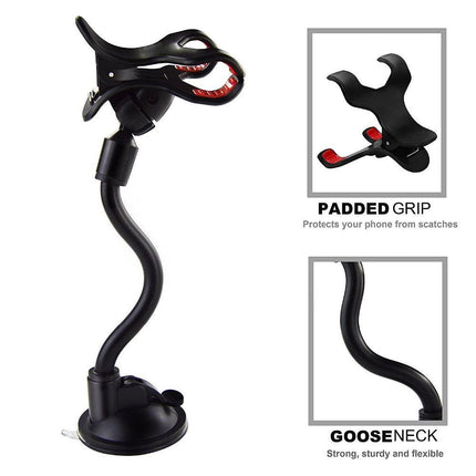 Smart Guitar Stand | Universal Phone Holder | Suitable for Devices Under 6 Inches | Easy Detach | Compatible with Electric, Acoustic, Classical Guitars | Play Music Anytime Anywhere