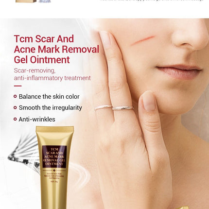 Ginseng Extract Acne Scar Cream | Reduce Pimples & Marks | Restore & Smooth Skin | Personal Care