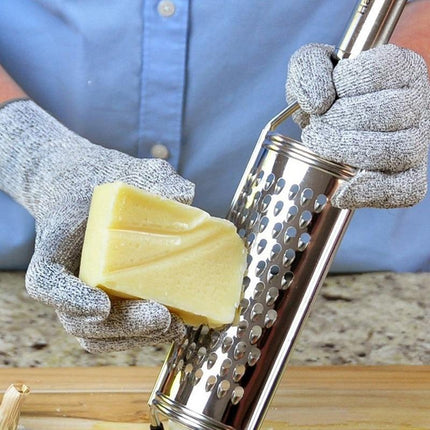 Stainless Steel Safety Gloves | EN388 Level 5 Cut Resistance | Durable Anti-Cut | Comfortable Fit | Ideal for Kitchen & Carpentry | Lightweight & Machine Washable | Food Safe | Superior Grip for Precision