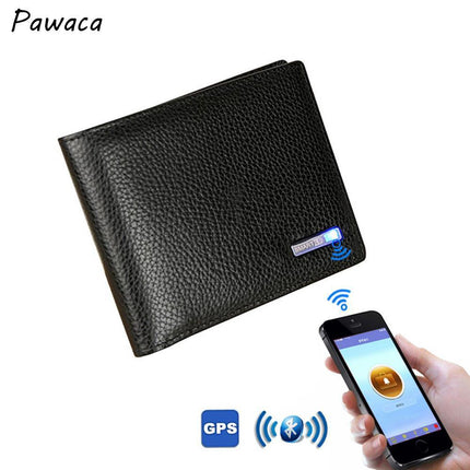 Smart Wallet | Built-in Bluetooth | Phone App Connectivity | Anti-Theft & Anti-Lost Alarm | Slim Design | High-Quality Leather | Track Location | Photo Capture Feature | 9.5 x 11 x 1 cm