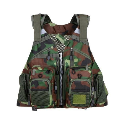 Professional Fishing Vest | Multi-Pocket Design | Adjustable & Breathable | Reflective Safety | Kayak & Canoe Compatible | Replaceable Foam Inserts | Ideal for Adventure Gear Storage | Supports Over 200 lb