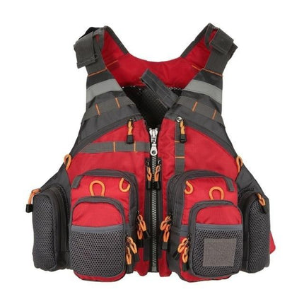 Professional Fishing Vest | Multi-Pocket Design | Adjustable & Breathable | Reflective Safety | Kayak & Canoe Compatible | Replaceable Foam Inserts | Ideal for Adventure Gear Storage | Supports Over 200 lb