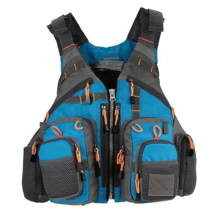 Professional Fishing Vest | Multi-Pocket Design | Adjustable & Breathable | Reflective Safety | Kayak & Canoe Compatible | Replaceable Foam Inserts | Ideal for Adventure Gear Storage | Supports Over 200 lb