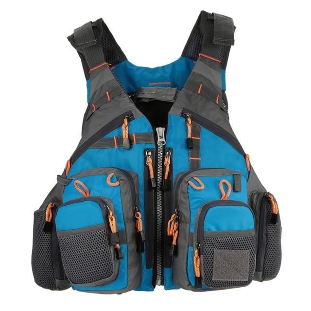Professional Fishing Vest | Multi-Pocket Design | Adjustable & Breathable | Reflective Safety | Kayak & Canoe Compatible | Replaceable Foam Inserts | Ideal for Adventure Gear Storage | Supports Over 200 lb
