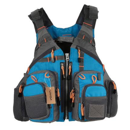 Professional Fishing Vest | Multi-Pocket Design | Adjustable & Breathable | Reflective Safety | Kayak & Canoe Compatible | Replaceable Foam Inserts | Ideal for Adventure Gear Storage | Supports Over 200 lb