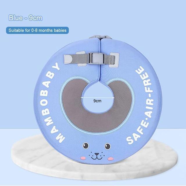 Air-Free Safety Baby Swim Neck Ring | Baby Swim Aid for 4-12 Months | EN13138-1 Certified | Non-Inflatable | Supports Balance & Coordination | Comfortable Design with Secure Fastening | Ideal for Home Hydrotherapy